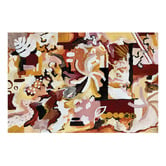Art Prints Unique Meandering I Canvas Wall Art