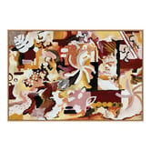 Art Prints Unique Meandering I Canvas Wall Art
