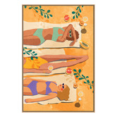 Art Prints Unique Summer Girls Canvas Wall Art