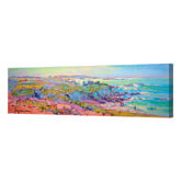 Art Prints Unique Coastal Vibrance Canvas Wall Art
