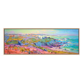 Art Prints Unique Coastal Vibrance Canvas Wall Art