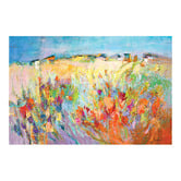 Art Prints Unique Blossoming with Vibrance Canvas Wall Art