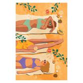 Art Prints Unique Summer Girls Canvas Wall Art