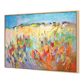Art Prints Unique Blossoming with Vibrance Canvas Wall Art