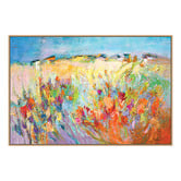 Art Prints Unique Blossoming with Vibrance Canvas Wall Art