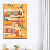 Art Prints Unique Summer Girls Canvas Wall Art