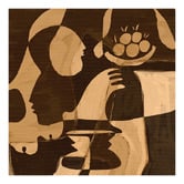 Art Prints Unique Brown Essence Canvas Wall Art