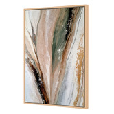 Art Prints Unique Organic Mineral Flow I Canvas Wall Art