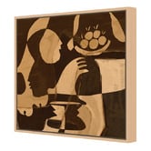 Art Prints Unique Brown Essence Canvas Wall Art