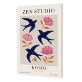 Art Prints Unique Flight &amp; Blossoms Canvas Wall Art