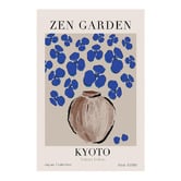 Art Prints Unique Cerulean Blossoms Canvas Wall Art