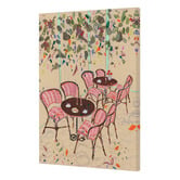 Art Prints Unique Paris Bistro Vibes Canvas Wall Art