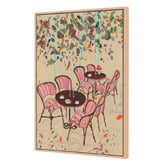 Art Prints Unique Paris Bistro Vibes Canvas Wall Art