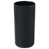 Lifestyle Traders 3 Piece Bamboo Toilet Brush &amp; Trash Can Set