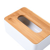 Lifestyle Traders Bamboo Tissue Box