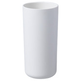 Lifestyle Traders 3 Piece Bamboo Toilet Brush &amp; Trash Can Set
