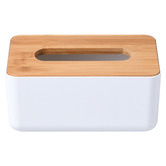Lifestyle Traders Bamboo Tissue Box