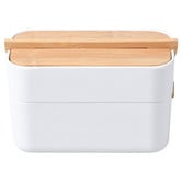 Lifestyle Traders Double Layer Bamboo Jewellery Box