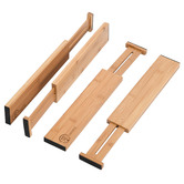 Lifestyle Traders Moso Bamboo Expandable Drawer Dividers