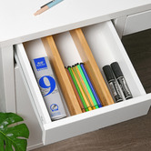 Lifestyle Traders Moso Bamboo Expandable Drawer Dividers
