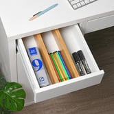 Lifestyle Traders Moso Bamboo Expandable Drawer Dividers