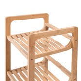 Lifestyle Traders Okin 3 Tier Bamboo Shelving Unit