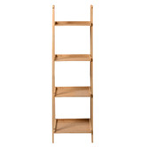 Lifestyle Traders Kusa 4 Tier Bamboo Ladder Display Shelf