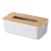 Lifestyle Traders 7 Piece Bamboo Bathroom Essential Set