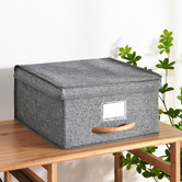 Lifestyle Traders Kicho Collapsible Storage Boxes with Lid