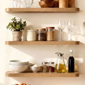 Lifestyle Traders Damien Curved Floating Shelves