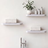 Lifestyle Traders Damien Curved Floating Shelves