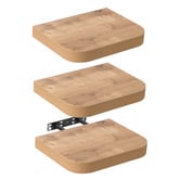 Lifestyle Traders Damien Curved Floating Shelves