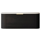 Otti Australia Bondi Wall Hung Single Vanity with Pure White Countertop