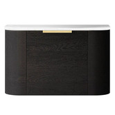 Otti Australia Bondi Wall Hung Single Vanity with Pure White Countertop