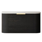 Otti Australia Bondi Wall Hung Single Vanity with Pure White Countertop