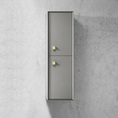 Otti Australia Boston Matte Grey Wall Hung Bathroom Cabinet