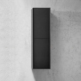 Otti Australia Matte Black Marlo Wall Hung Bathroom Cabinet