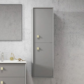Otti Australia Boston Matte Grey Wall Hung Bathroom Cabinet