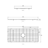 Otti Australia Boston 630mm Stainless Steel Sink Grid