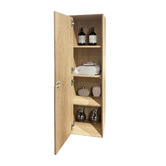 Otti Australia Natural Oak Byron Wall Hung Bathroom Cabinet