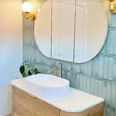 Otti Australia Bondi Wall Hung Single Vanity with Pure White Countertop