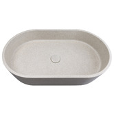 Otti Australia Clayton 600mm Concrete Above Counter Basin