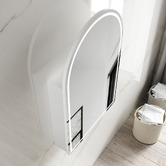 Otti Australia Archie 600mm Arch LED Mirrored Shaving Cabinet