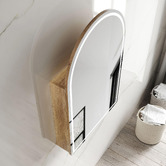 Otti Australia Archie 600mm Arch LED Mirrored Shaving Cabinet