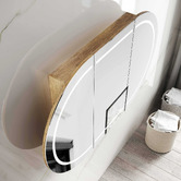 Otti Australia Bondi 1200mm LED Mirrored Shaving Cabinet