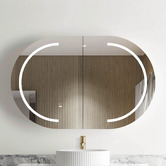 Otti Australia Bondi 900mm LED Mirrored Shaving Cabinet