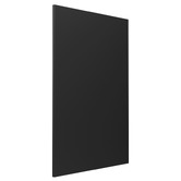 Otti Australia Marlo 800mm Matte Black Polyurethane Cabinet End Panel