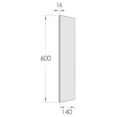 Otti Australia Natural Oak 600mm Cabinet Filler