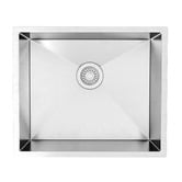 Otti Australia Bondi Matte White 650mm Laundry Cabinet with Countertop &amp; Sink