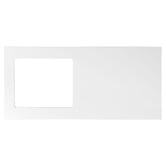 Otti Australia Byron Natural Oak Laundry Cabinet with 1300mm Extended White Countertop &amp; Sink